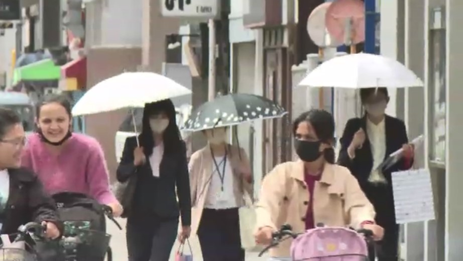 １９日の福岡県内  ７カ所で夏日　飯塚市は今年最高２６．３℃　２０日以降は雨続く予報